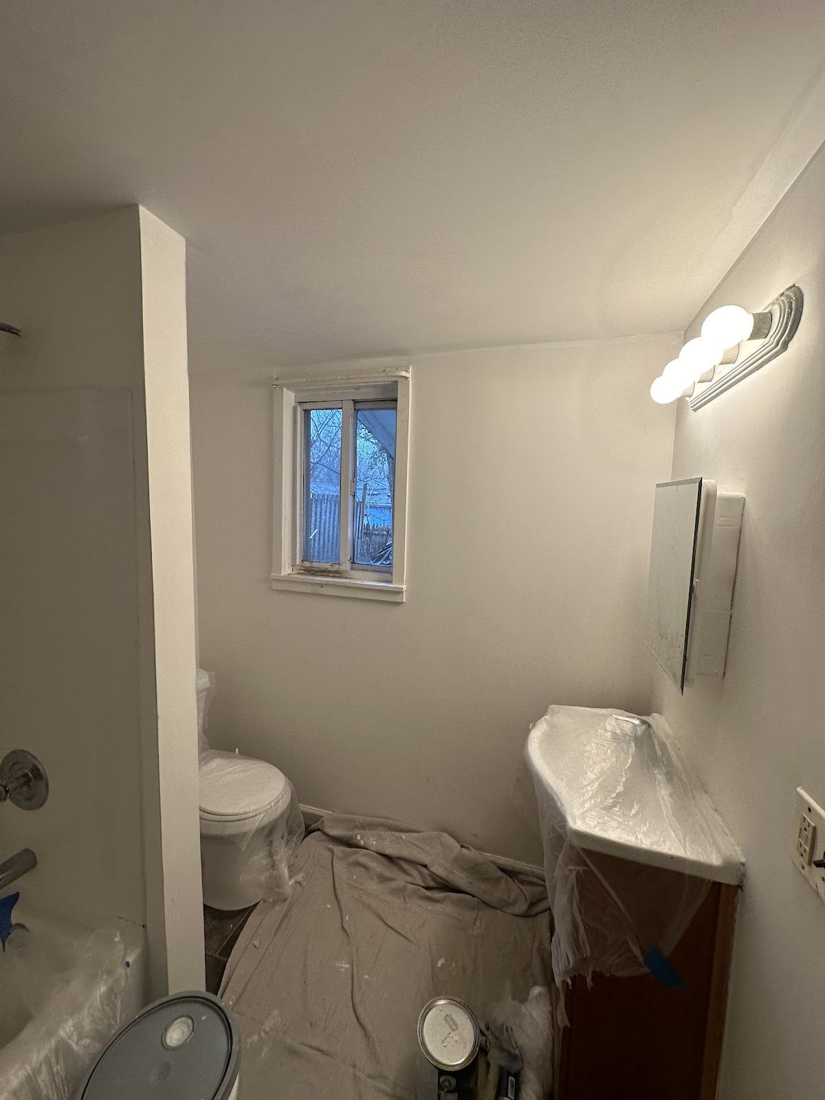 Completed painting project by S & C Painting Company
